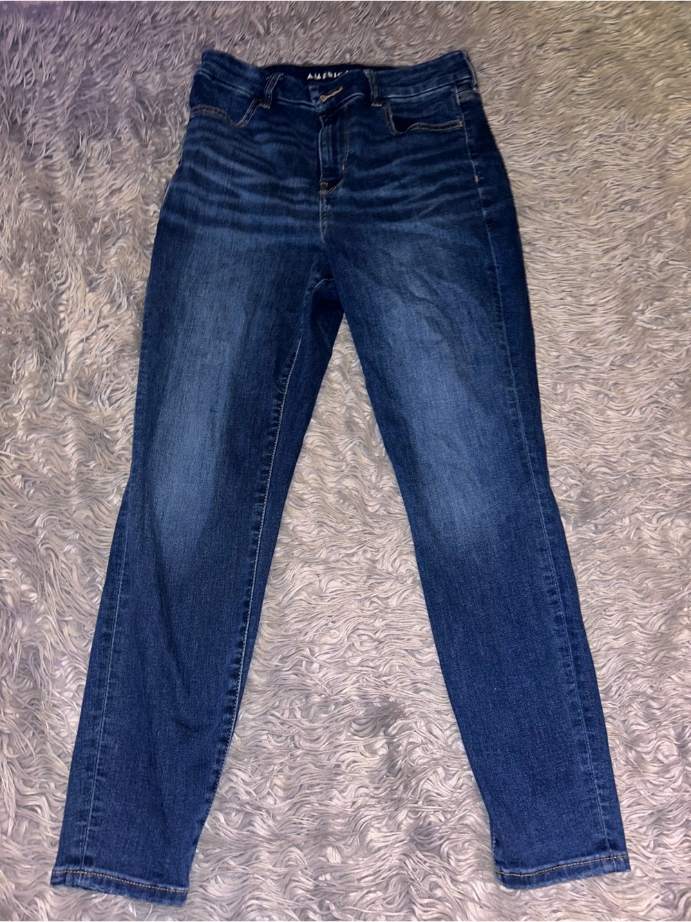 American Eagle Outfitters Dark Blue Skinny Jeans